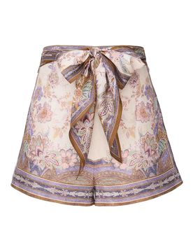 Zimmermann Shorts Luna Con Sciarpa