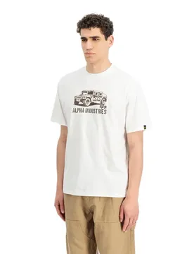 Industries T-shirt à Manches Courtes Humvee White S
