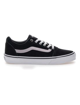 Sneakers Nere Con Tomaia In Pelle Ward 37
