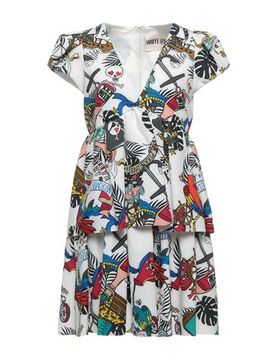 Mini-Kleid Damen Weiß 36 Damen