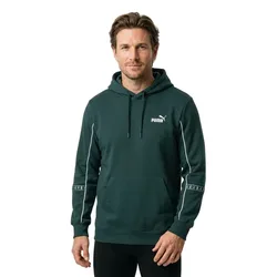 Felpa Con Cappuccio Ess Tape Layout Green Terrain L