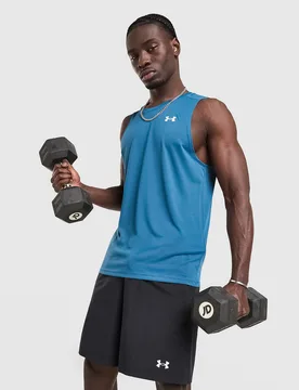 Mens Canotta UA Tech - Blu, blu blu Uomo taglia XS - Under armour - FashionsVida