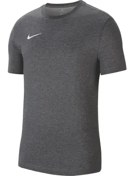 T-shirt à Manches Courtes Dri Fit Park Charcoal Heathr / White M - Nike - FashionsVida