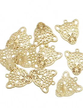 Pcs NICE Animal Leopard Head Charms Pendant For Jewelry Making Bracelet Necklace Making 28*26mm F0362 - Aliexpress - FashionsVida