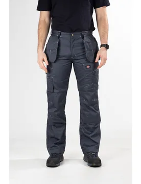 Redhawk Pro Mens Grey Outdoor Trousers Cotton - Size 38 (Waist) - Dickies - FashionsVida