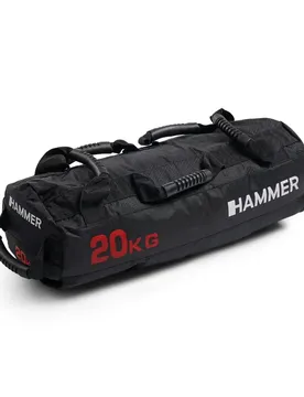 Wettkampf Sandsack 20 kg - Noir - unisex - Size: 60x19x28 cm