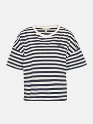 Barbour Streifenshirt Adria Blau 38