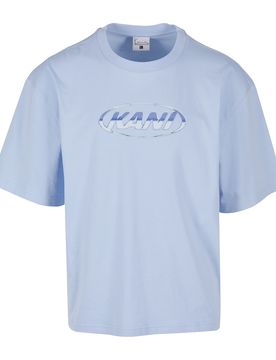 Woven Signature Chrome Logo Tee Light Blue M Herren