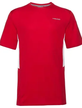 Club Tech Short Sleeve T-shirt Red 128 cm - Head Racket - FashionsVida