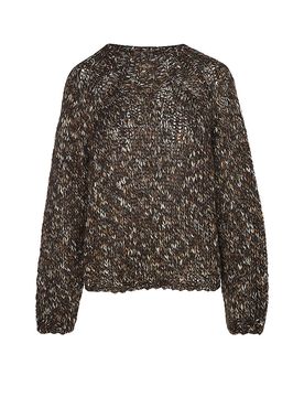 RICHROYAL Pullover braun M damen