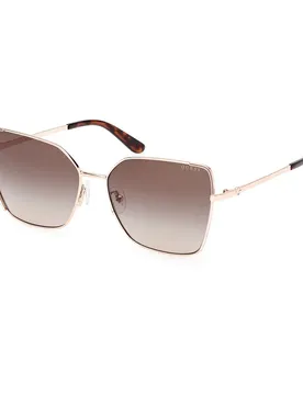 Occhiali Da Sole Da Donna Gu00192 Shiny Rose Gold / Gradient Brown One Size
