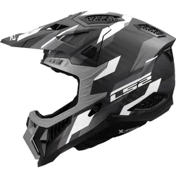 Casco Moto Cross Enduro MX703 X-FORCE PHANTOM Nero Grigi taglia 2X