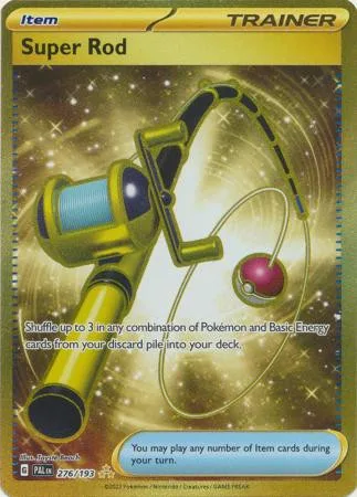 Pokemon SV Paldea Evolved 276/193 Super Rod (Secret Rare) - Pokémon - FashionsVida