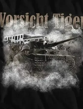 Vorsicht Tiger Panzer VI Tiger Tank T Shirt. Short Sleeve 100% Cotton Casual T-shirts Loose Top S-3XL - Aliexpress - FashionsVida