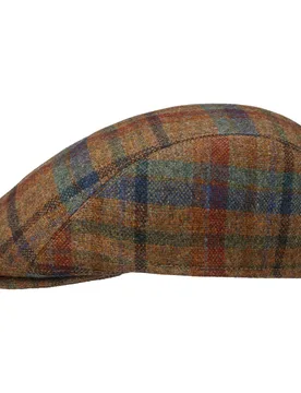 Lennart Shetland Flat Cap by - rust - Size: 62 cm - Mayser - FashionsVida