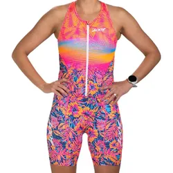 Triathlon Senza Maniche Ltd Tri Racesuit Club Aloha 2XL