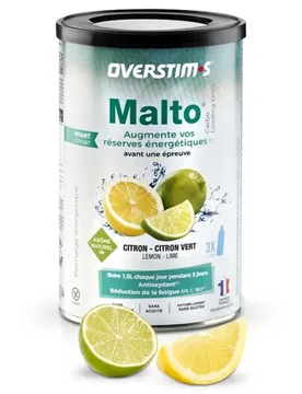 Polvere Per Bevande Energetiche Malto Antioxydant Limone Verde 50g Green - Overstims - FashionsVida