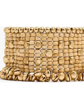 Brazalete elástico con cuentas decorativas - Parfois - FashionsVida