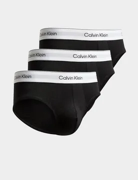 Mens 3-Pack Icon Briefs - Nero, nero nero Uomo taglia XL - Calvin Klein - FashionsVida