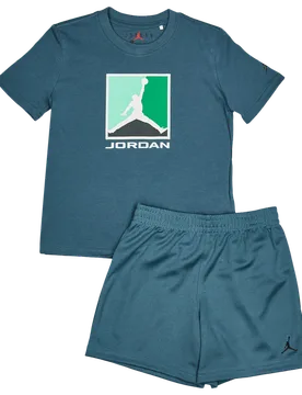 Brooklyn Gfx Block Unisex Tracksuits - Green - Size 2 - 3 Years - Poly Jersey - Green - Size: 2 - 3 Years - Jordan - FashionsVida