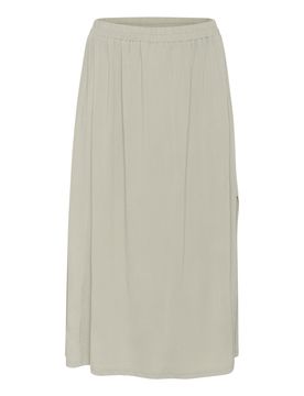 KAFFE CURVE Falda verde pastel