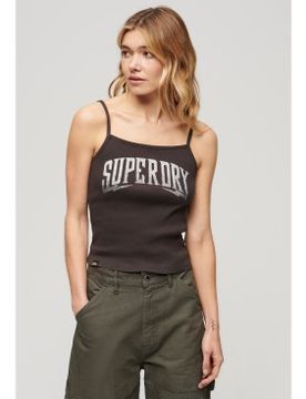 Para mujer. W6011887A Camiseta gráfica Retro Rocker oscuro (L/XL), Casual, Sin mangas / Tirantes, Algodón Orgánico, Sostenible