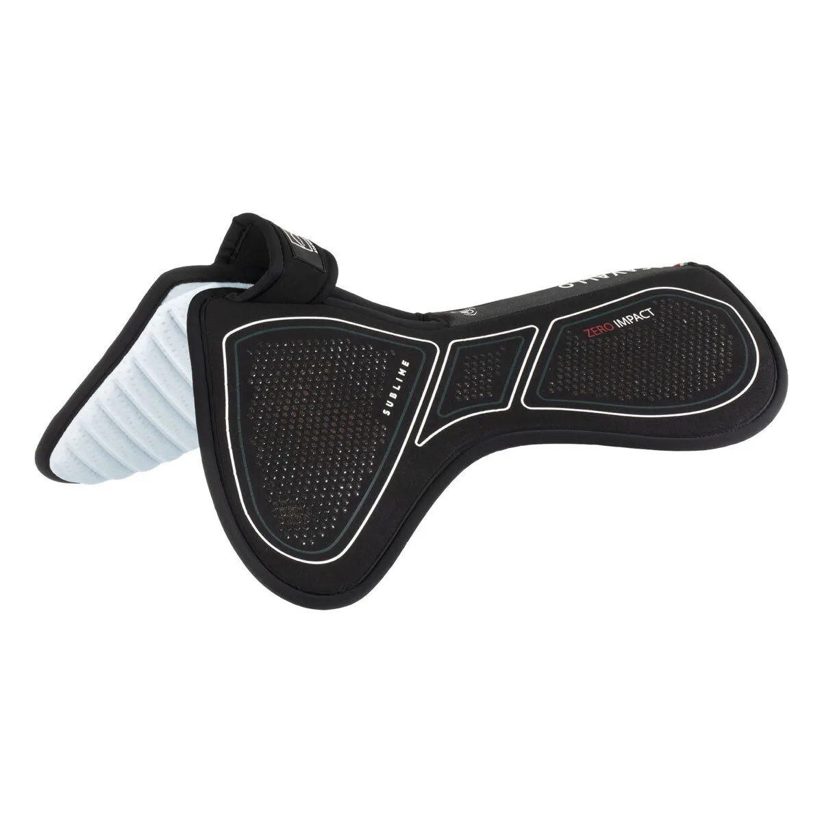 ZERO IMPACT EMB Halfpad mit Widerristfreiheit, Back Riser - Acavallo - FashionsVida