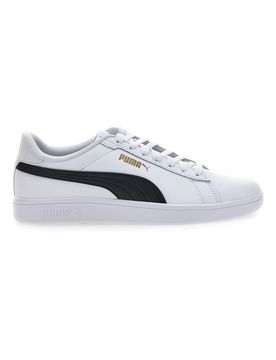 Sneakers bianche in pelle con logo nero Smash 3.0 L 44½