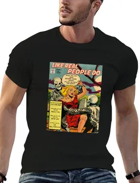 Like Real People Do - Hozier Retro Comic T-Shirt t shirts for man pack cotton t shirt personalised cotton t shirt pack T-shirt - Aliexpress - FashionsVida