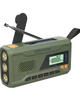 Radio Portable Portable Emergency Red One Size unisex