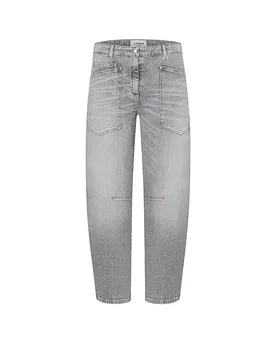 Jeans Balloon Fit OCEAN grigio 38/L28 - Cambio - FashionsVida