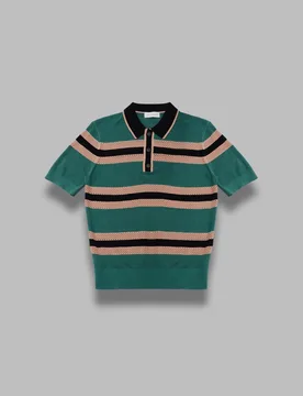 DRIES VAN NOTEN mercy stripe polo - Dries van noten - FashionsVida