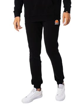 Mens Ovest Jogging Bottoms (Anthracite) - Grey - Size Small - Ellesse - FashionsVida
