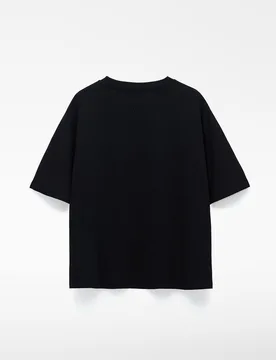 Camiseta de mujer corte evasé de algodón - Adolfo Dominguez - FashionsVida
