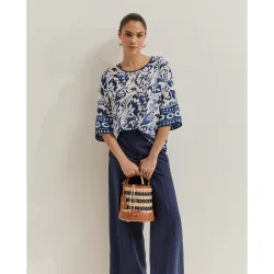 Blusa de mujer con estampado