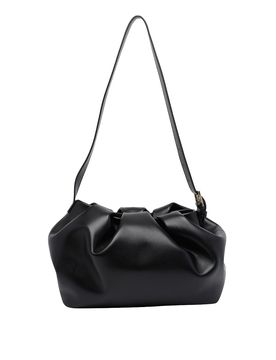 Borsa a tracolla a secchiello Athena nera