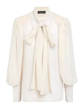 ACTUALEE Hemd Damen Beige 34 Damen - ACTUALEE - FashionsVida