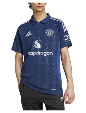 T-shirt à Manches Courtes Loin Manchester United 24/25 Night Indigo S