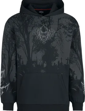 Gothic Kapuzenpullover - Eternal Allure - S bis XXL - für Männer - Größe S - schwarz - Männer - male - Gothicana by EMP - FashionsVida