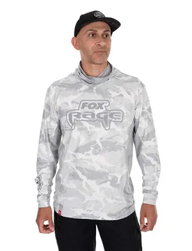 Uv Light Uv Hooded Long Sleeve T-shirt Cam 2XL Men - Fox Rage - FashionsVida