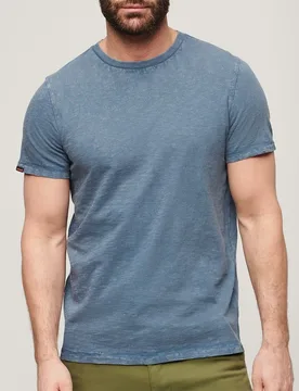 T-shirt à Manches Courtes Slub Dry Slate Blue XL - Superdry - FashionsVida