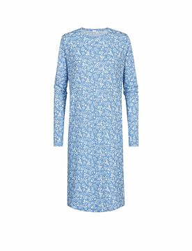Camisón - Camisón FLOWER MEADOW azul seda azul claro 40