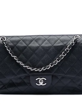 Jumbo Classic Caviar Double Flap - Chanel - FashionsVida