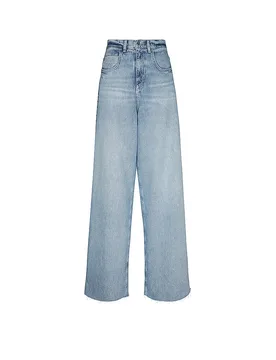 Jeans Wide Leg 00_MADEBYMICHI hellblau 30/L32 damen - PNTS - FashionsVida