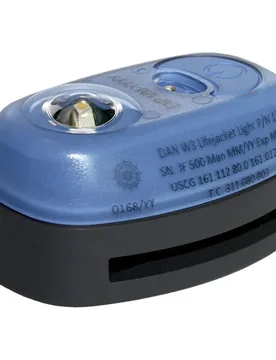Daniamant Dan-w3 Rescue Light With Clip Blue / Black One Size unisex - Besto - FashionsVida