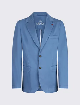 LIU JO giacca in raso uomo blu - Liu jo - FashionsVida