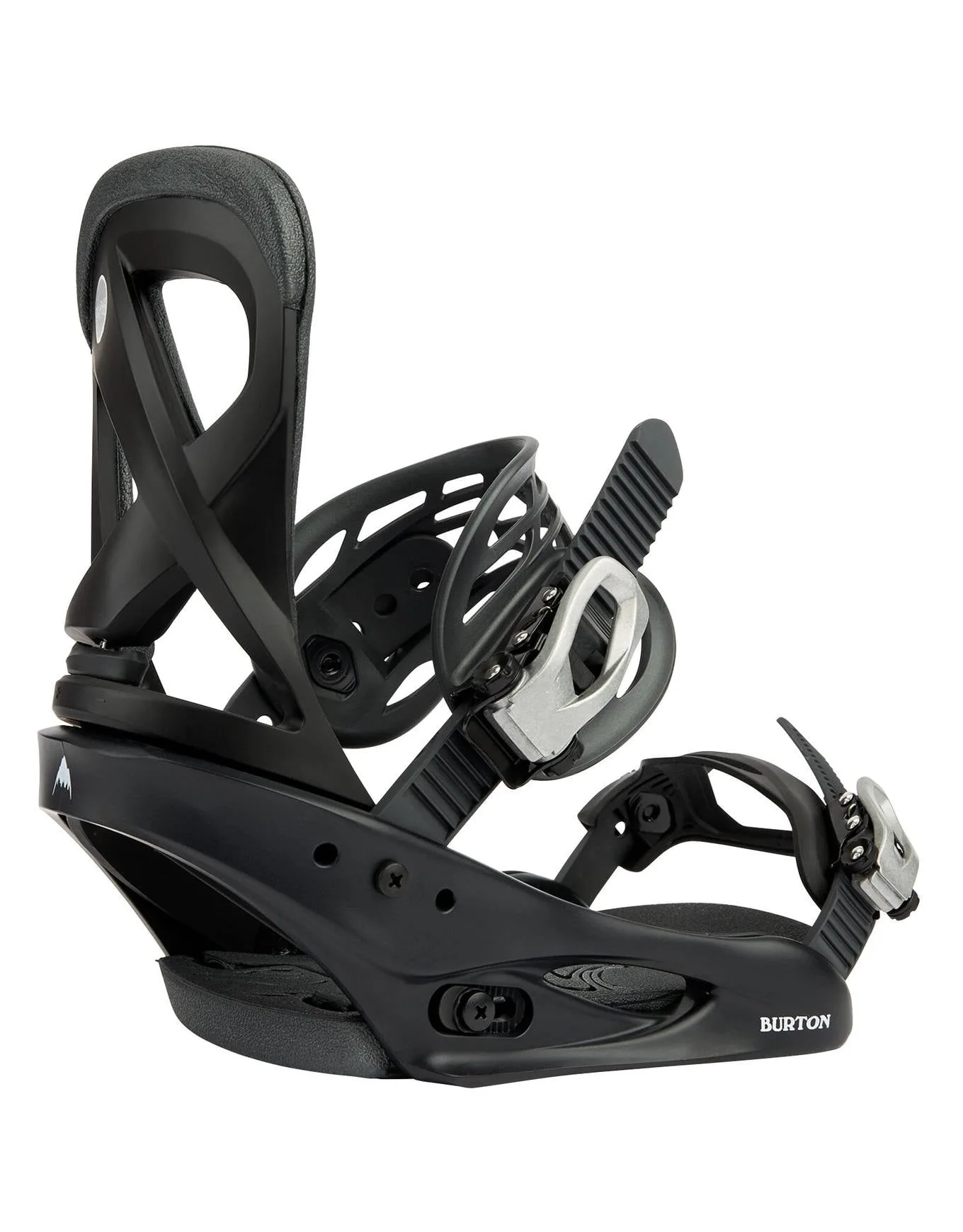 Fixations de snowboard all mountain - Scribe Black - Taille L - Noir - Burton - FashionsVida