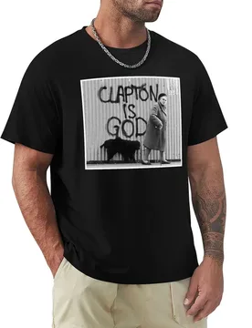 Clapton is God Gift Fan Eric T-Shirt Sport Basic Moisture Wicking Tee - Aliexpress - FashionsVida