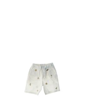 SUN68 Bermuda in cotone PANNA 12A