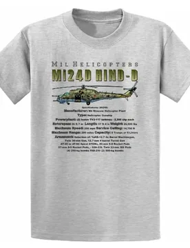 USSR Russia Mi-24D Helicopter Gunship, Attack Helicopter T-Shirt 100% Cotton O-Neck Short Sleeve Casual Mens T-shirt Size S-3XL - Aliexpress - FashionsVida